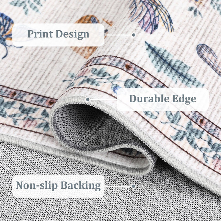 Motifs floraux détaillés style rétro